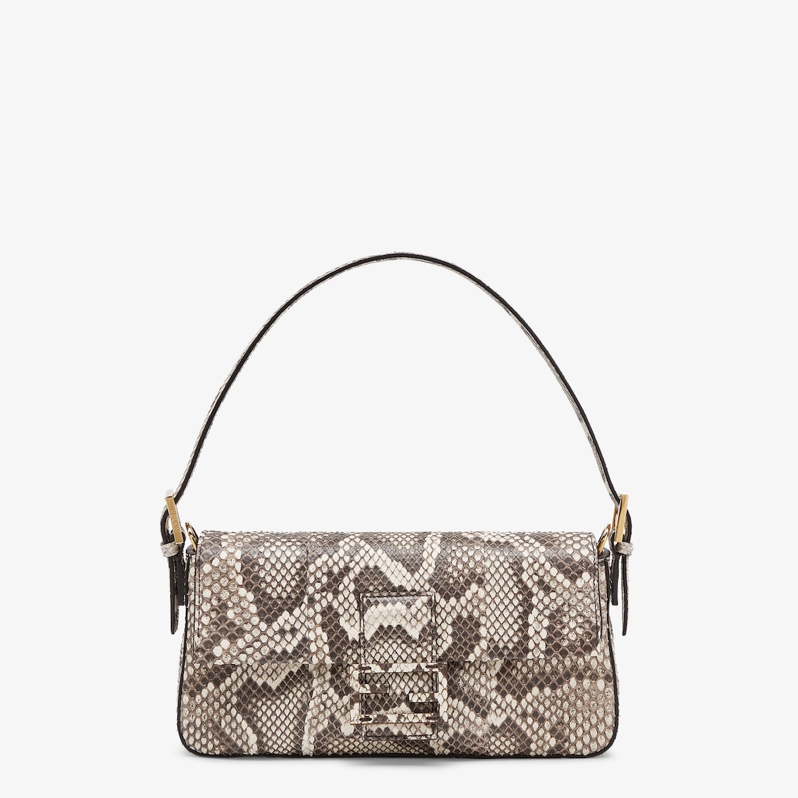 Natural python leather bag - 1