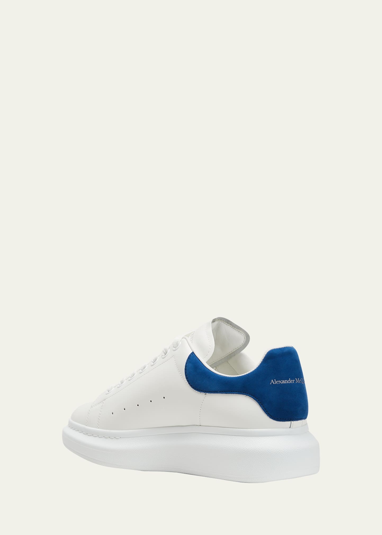 Men's Oversized Larry Leather Low-Top Sneakers - 4