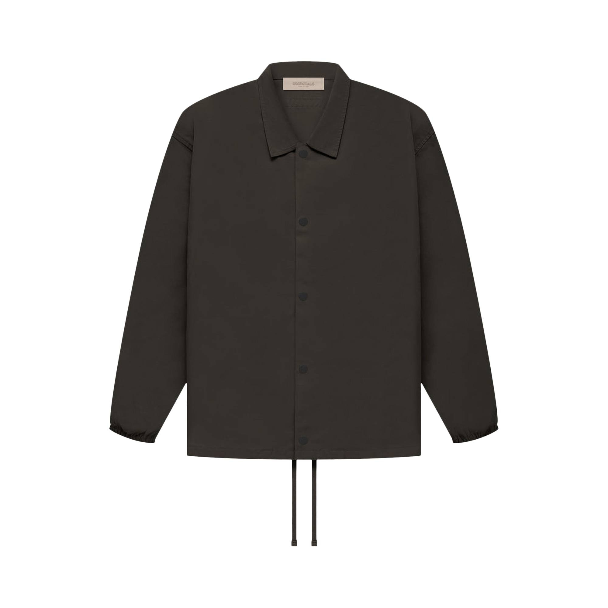 Fear of God Essentials Coaches Jacket 'Off Black' - 1