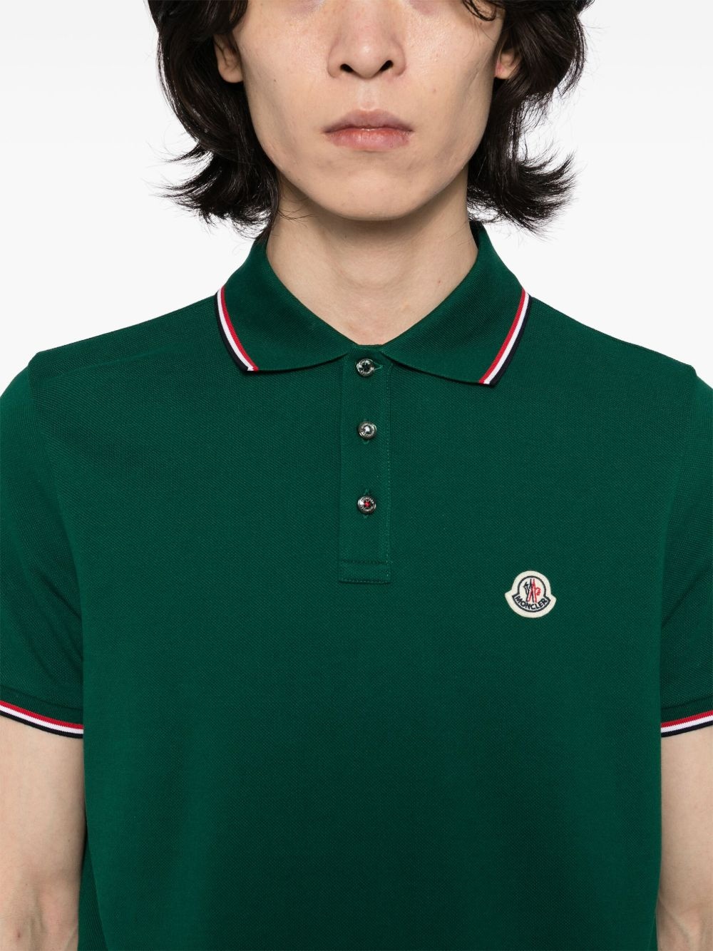 logo polo shirt - 4