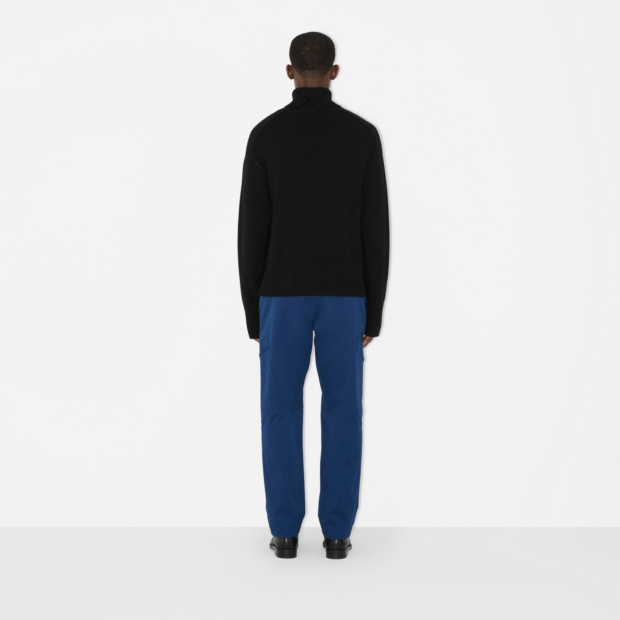 Stretch Cotton Cargo Trousers - 4