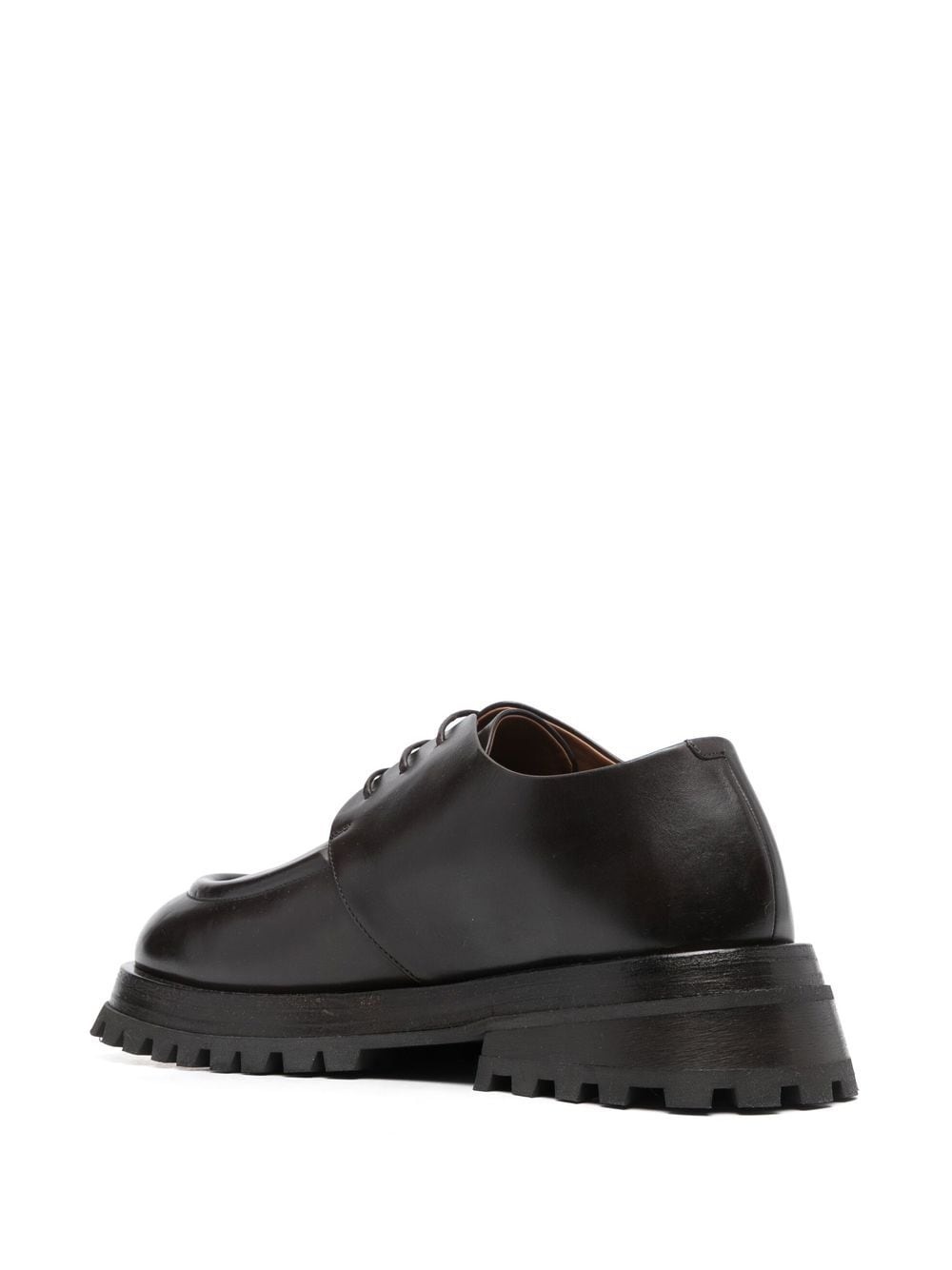 ridged-sole lace-up brogues - 3