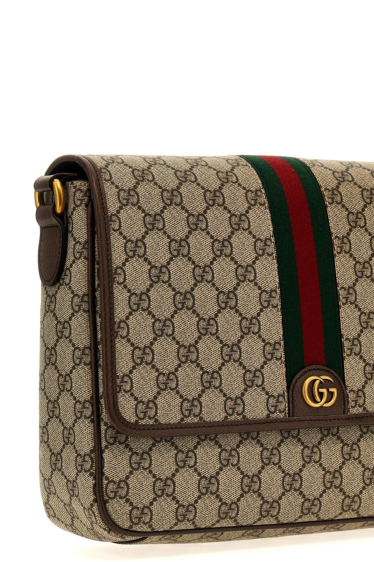 'Ophidia' medium shoulder bag - 4
