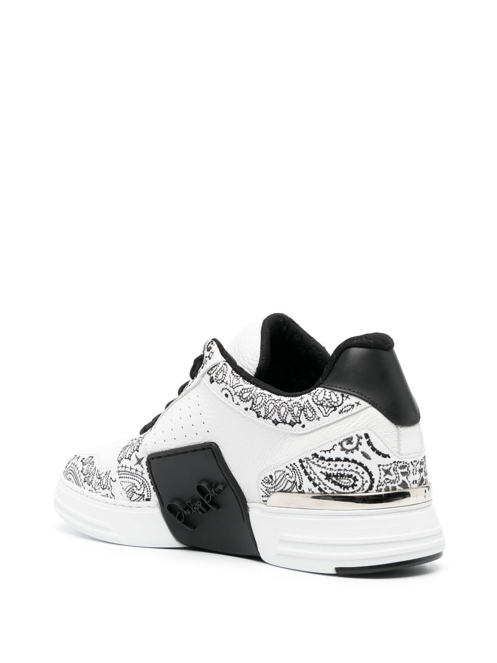 Royal Street paisley-print low-top sneakers - 3