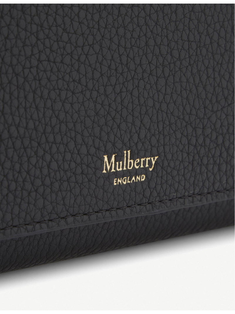 Mulberry Grained leather continental wallet outlook