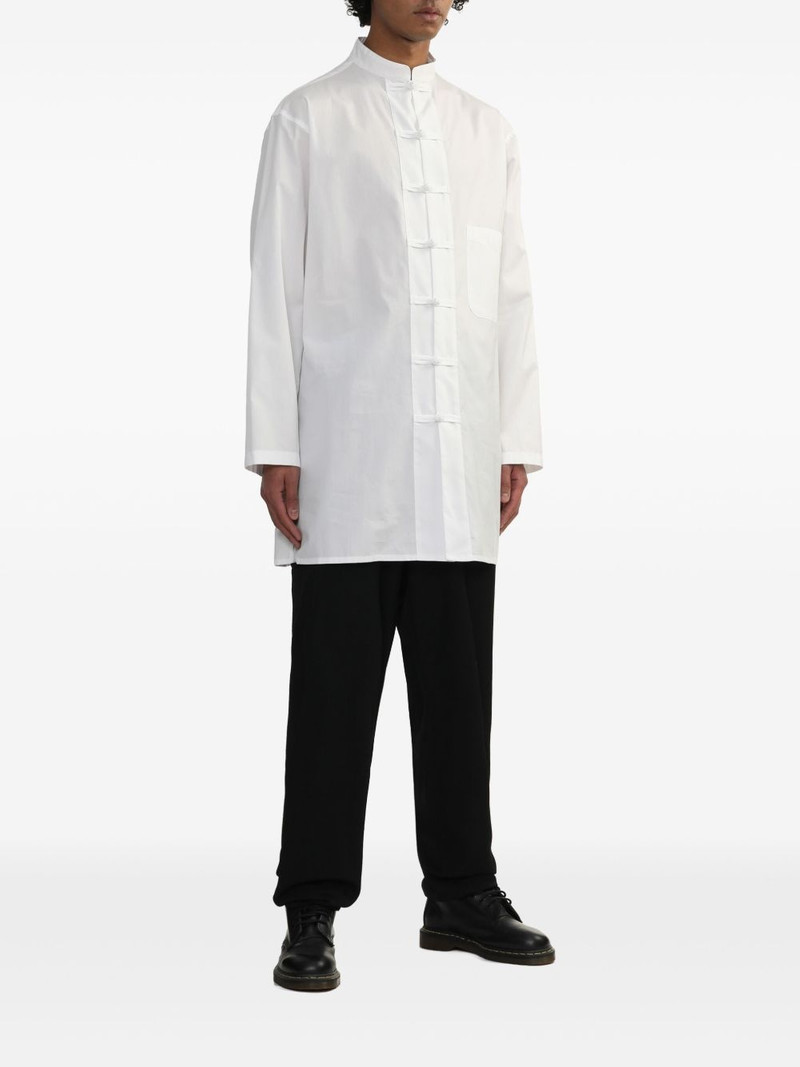 Yohji Yamamoto poplin shirt outlook