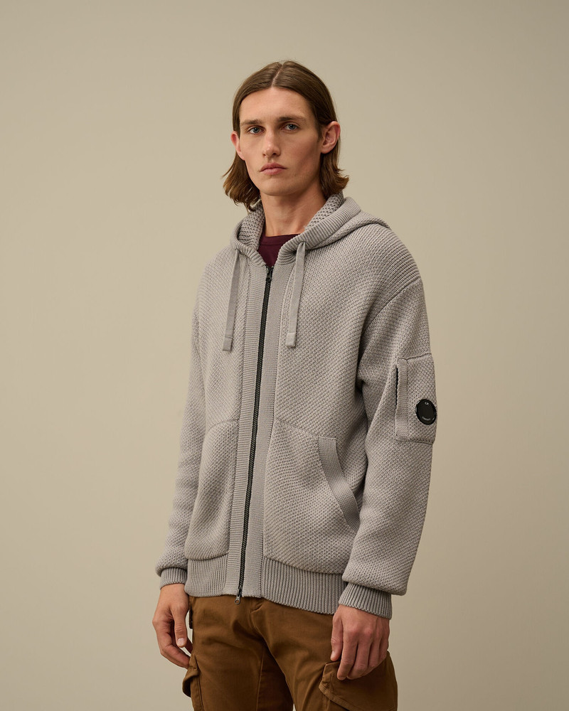 C.P. Company Re-Wool Hooded Zipped Knit outlook