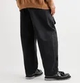 Tapered Belted Cotton-Twill Trousers - 9