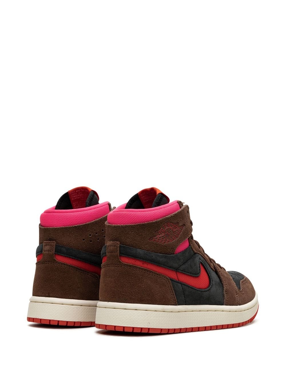 Air Jordan 1 Zoom Air CMFT "Cacao Wow/Picante Red/Black/Hyper Pink" sneakers - 3