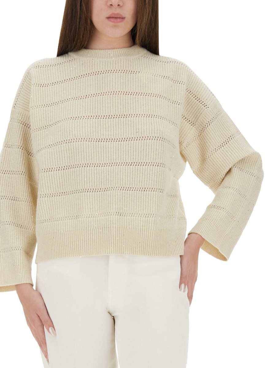 CASHMERE AND WOOL SWEATER - 2