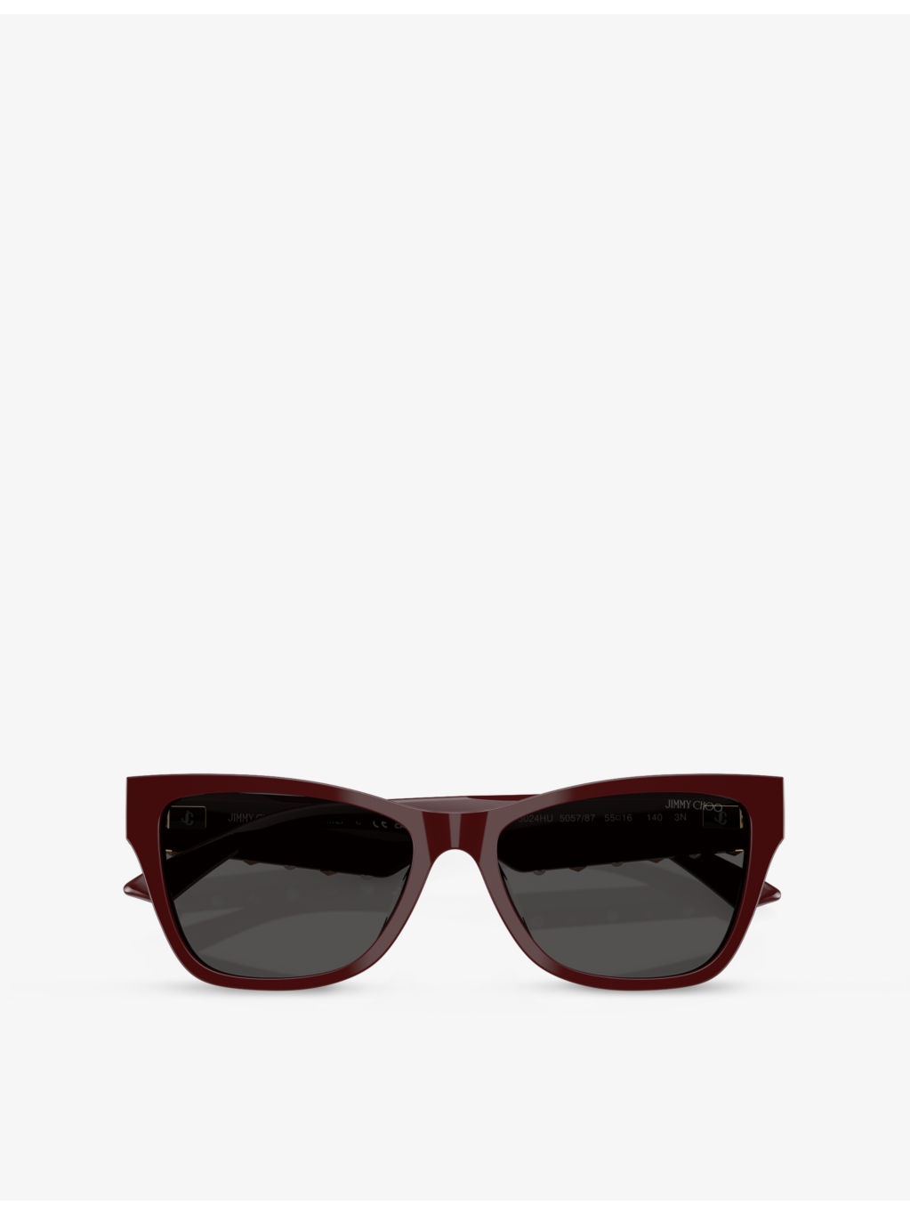JC5024HU Pillow-Frame Acetate Sunglasses - 5