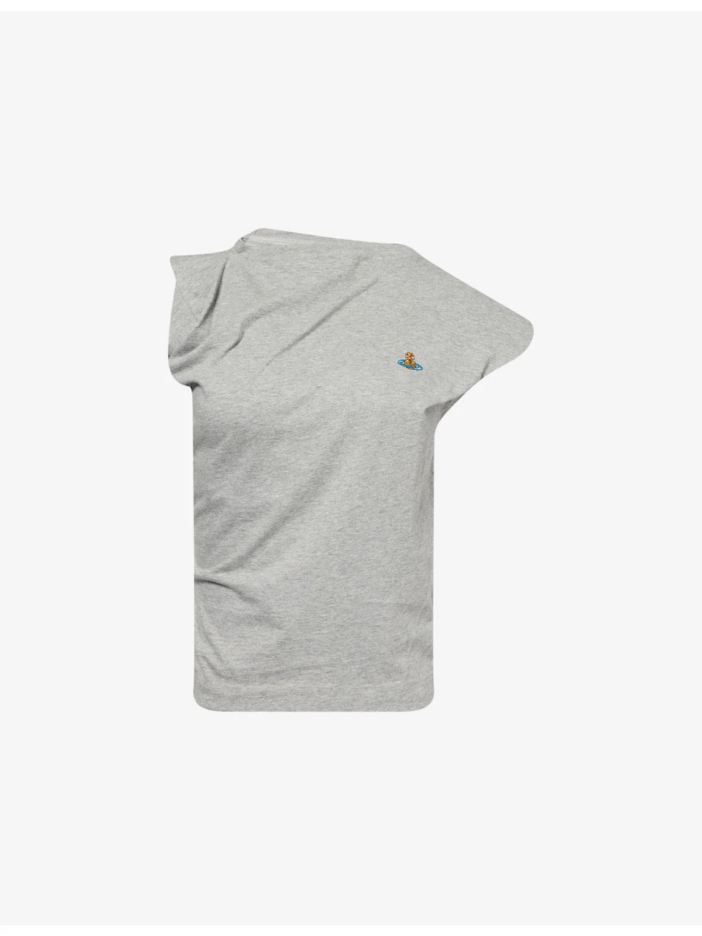 Hebo Asymmetric Cotton-Jersey Top - 1