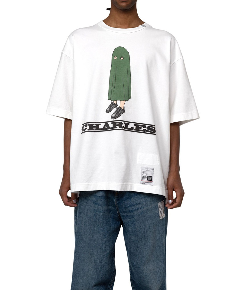 Maison MIHARAYASUHIRO CHARLES Printed Half Sleeve T-shirt outlook