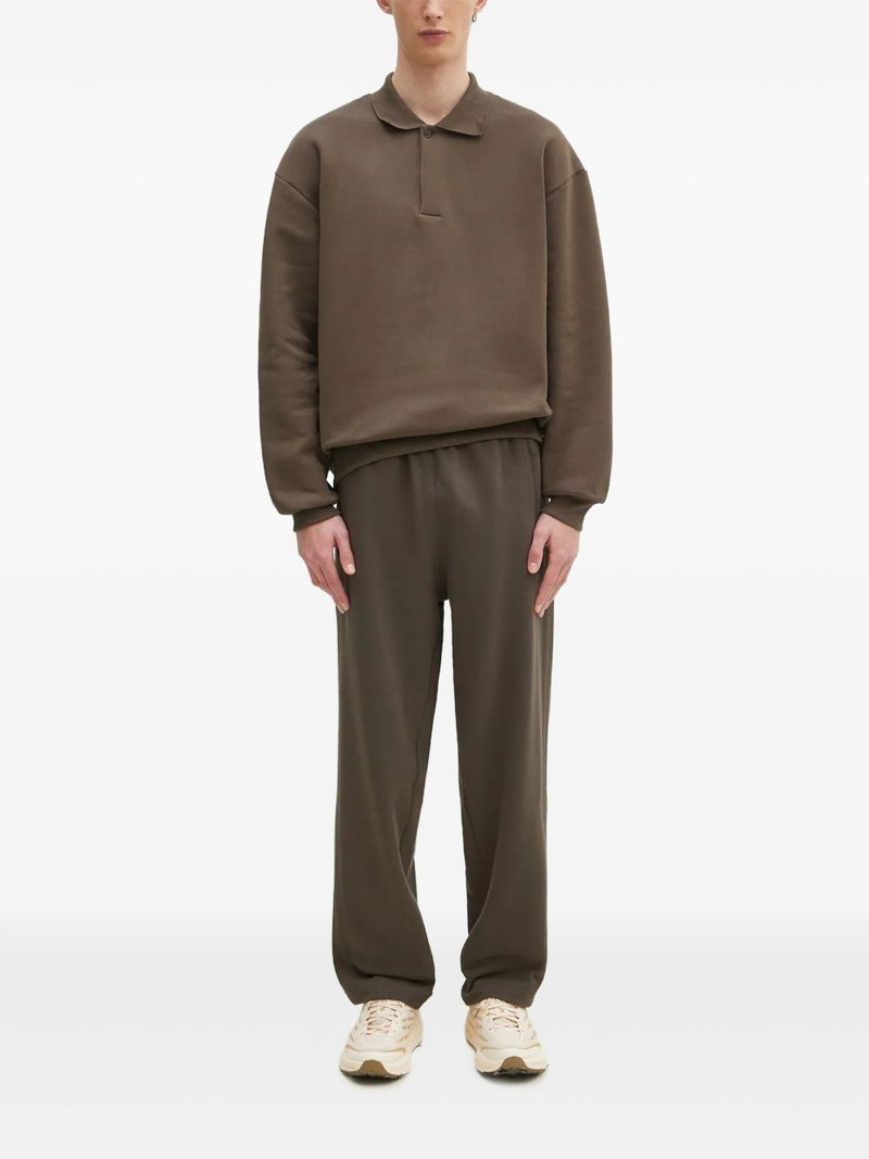 polo-collar sweatshirt 1