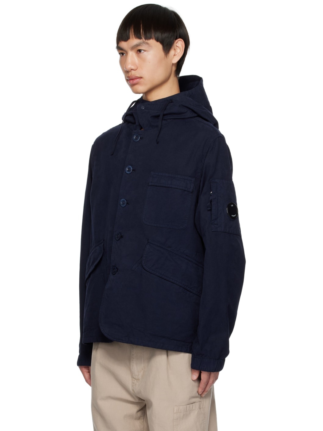 Navy Chore Jacket - 4