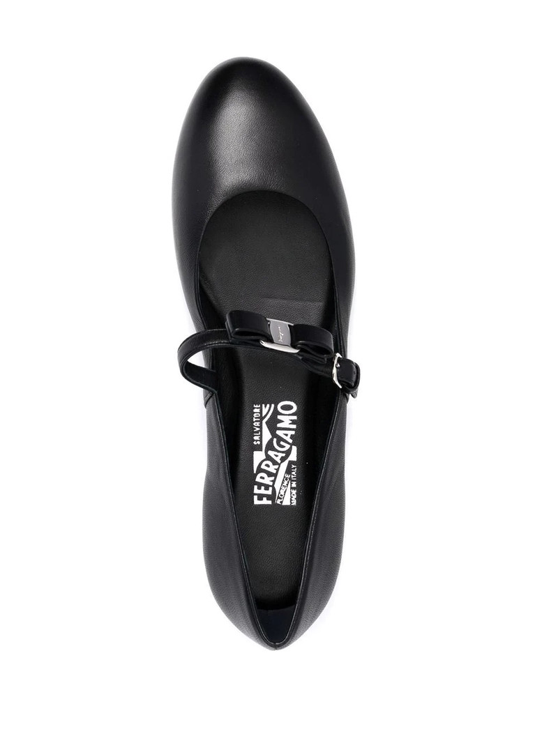 Lizz leather ballerina shoes 4