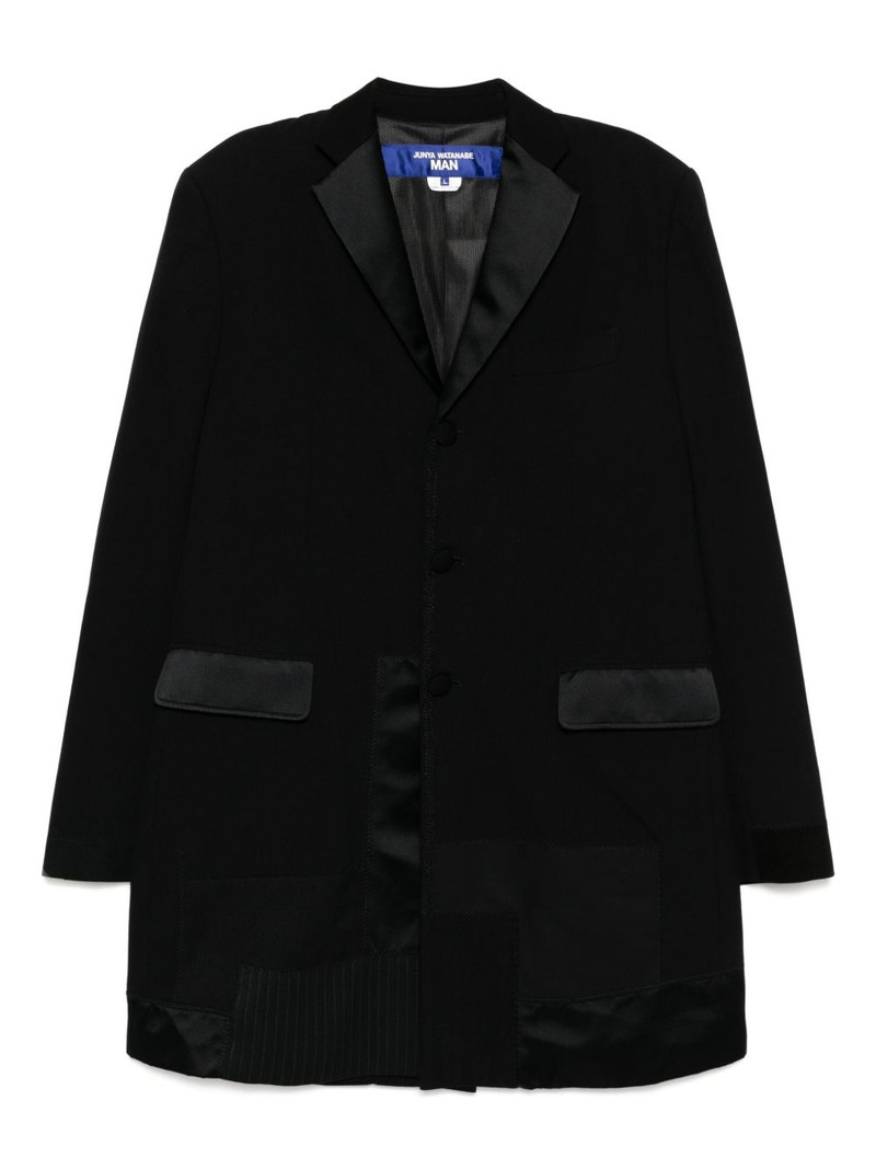 patchwork-design coat 1