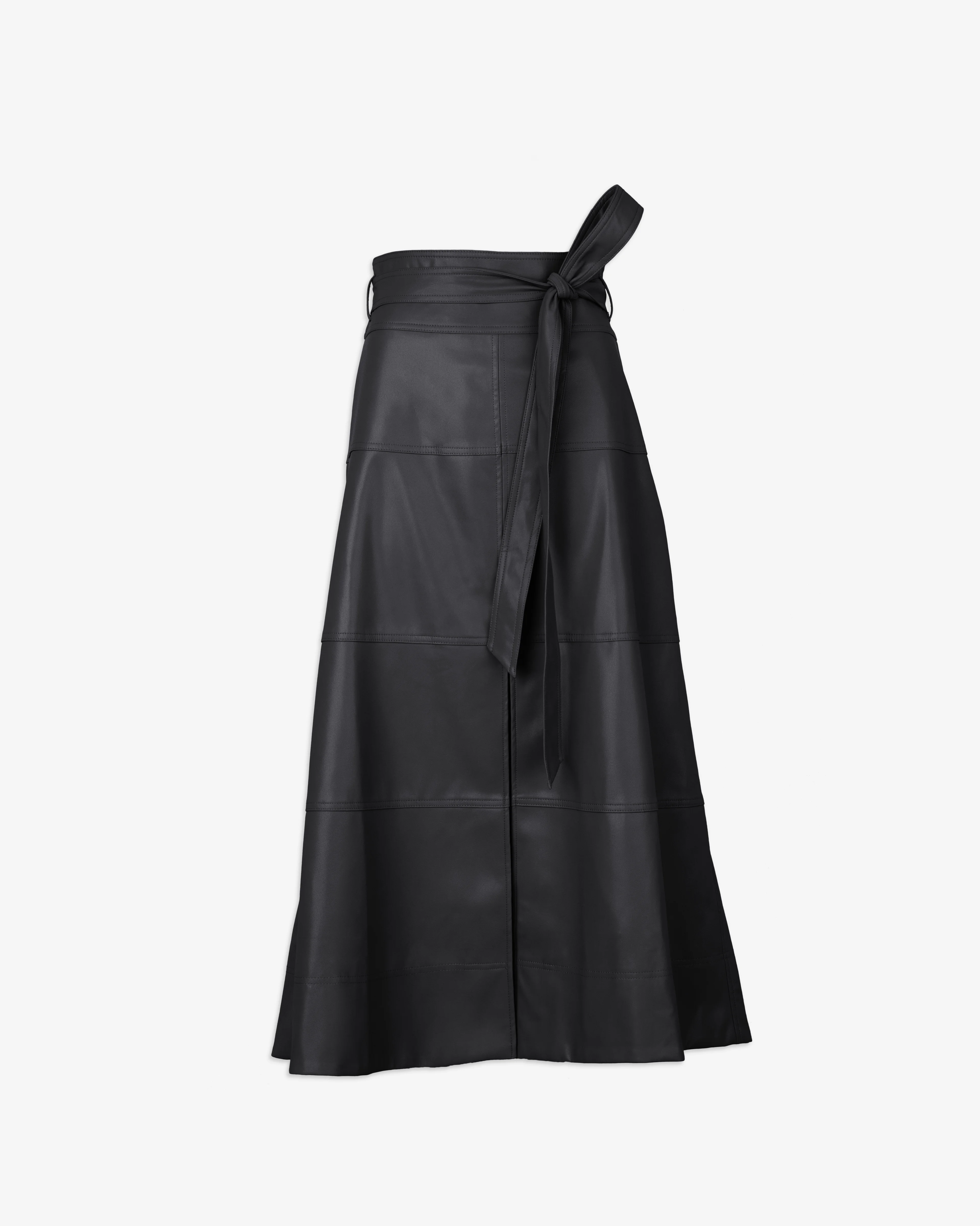 VEGAN LEATHER HUDSON SKIRT - 1
