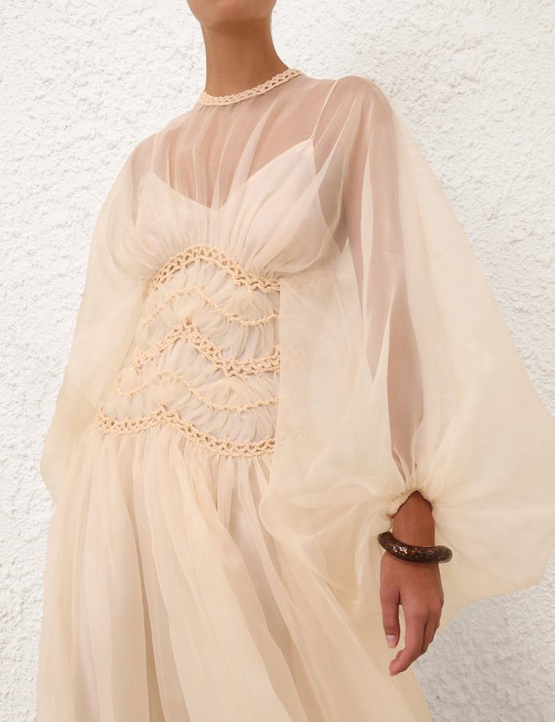 ILLUMINATE MACRAME GOWN 5