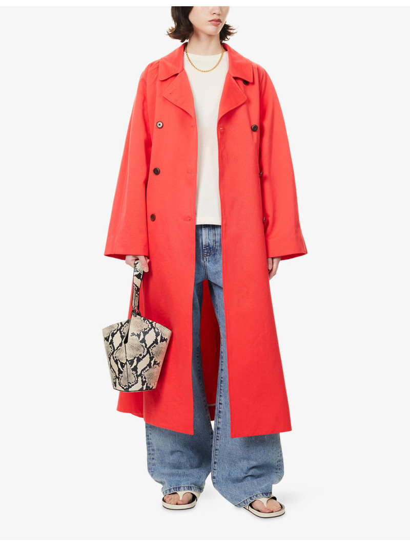 SKALL Spring Double-Breasted Cotton Coat outlook