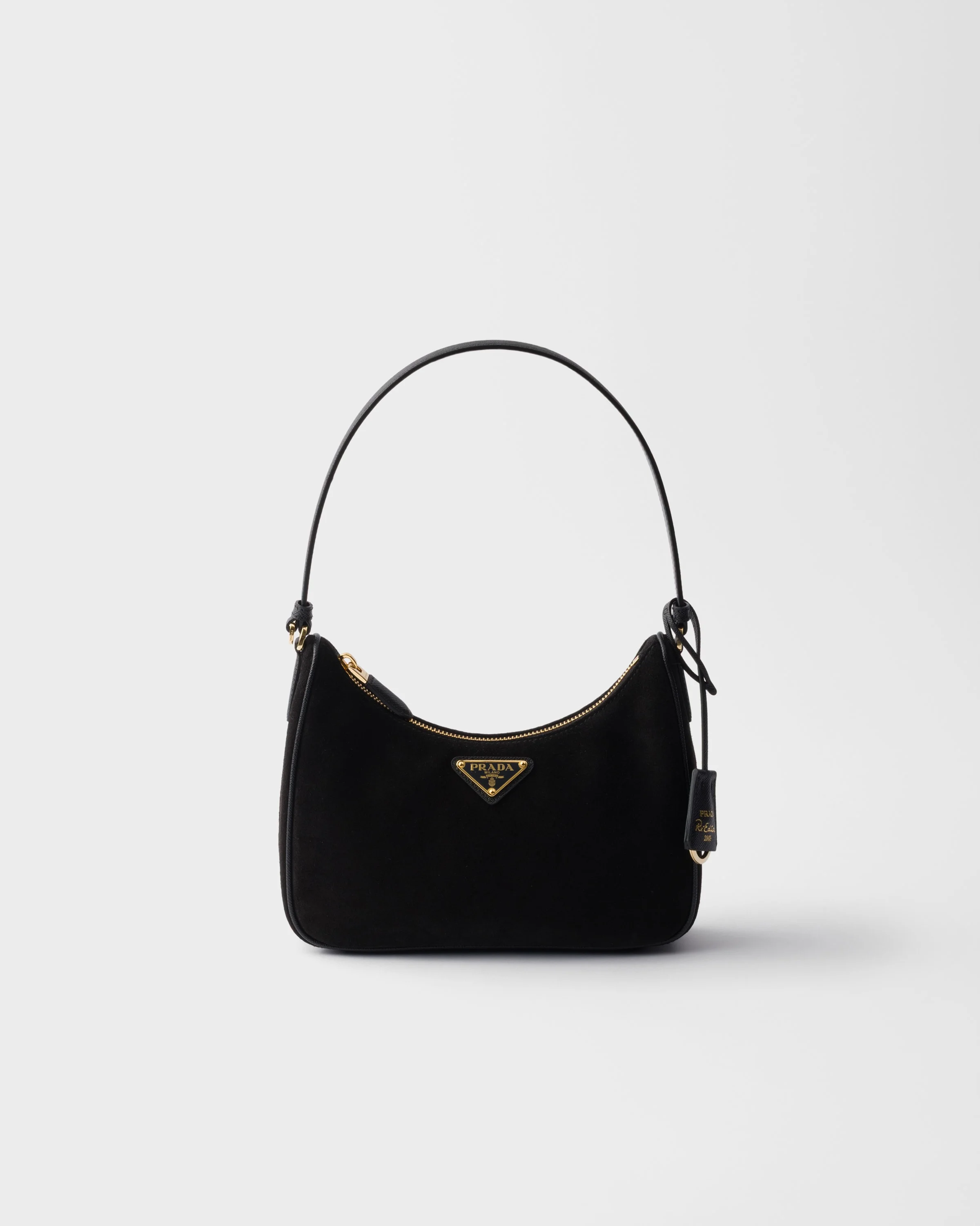 Prada Re-Edition 2005 suede mini-bag - 1