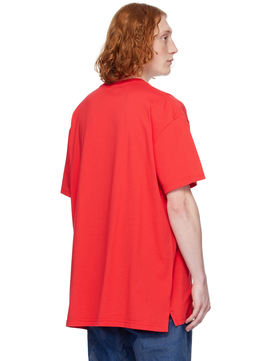 Red Oversized T-shirt - 3