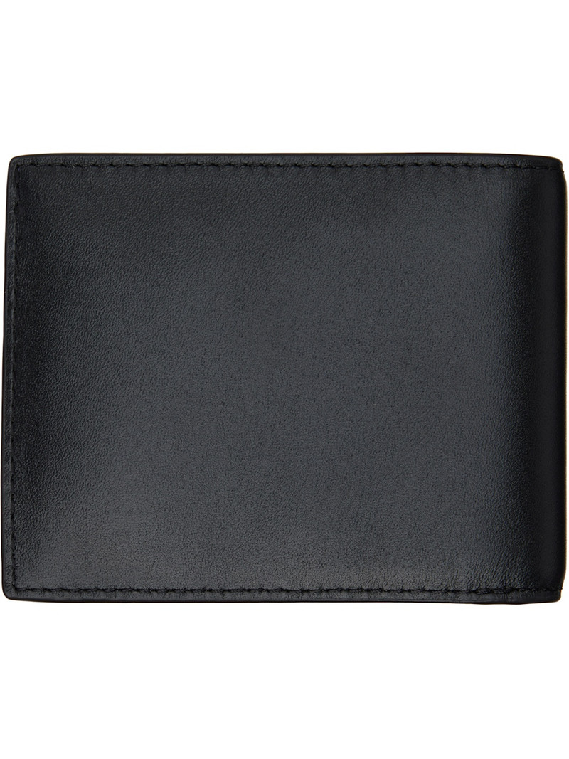 LACOSTE Black Small Fitzgerald Leather Wallet outlook