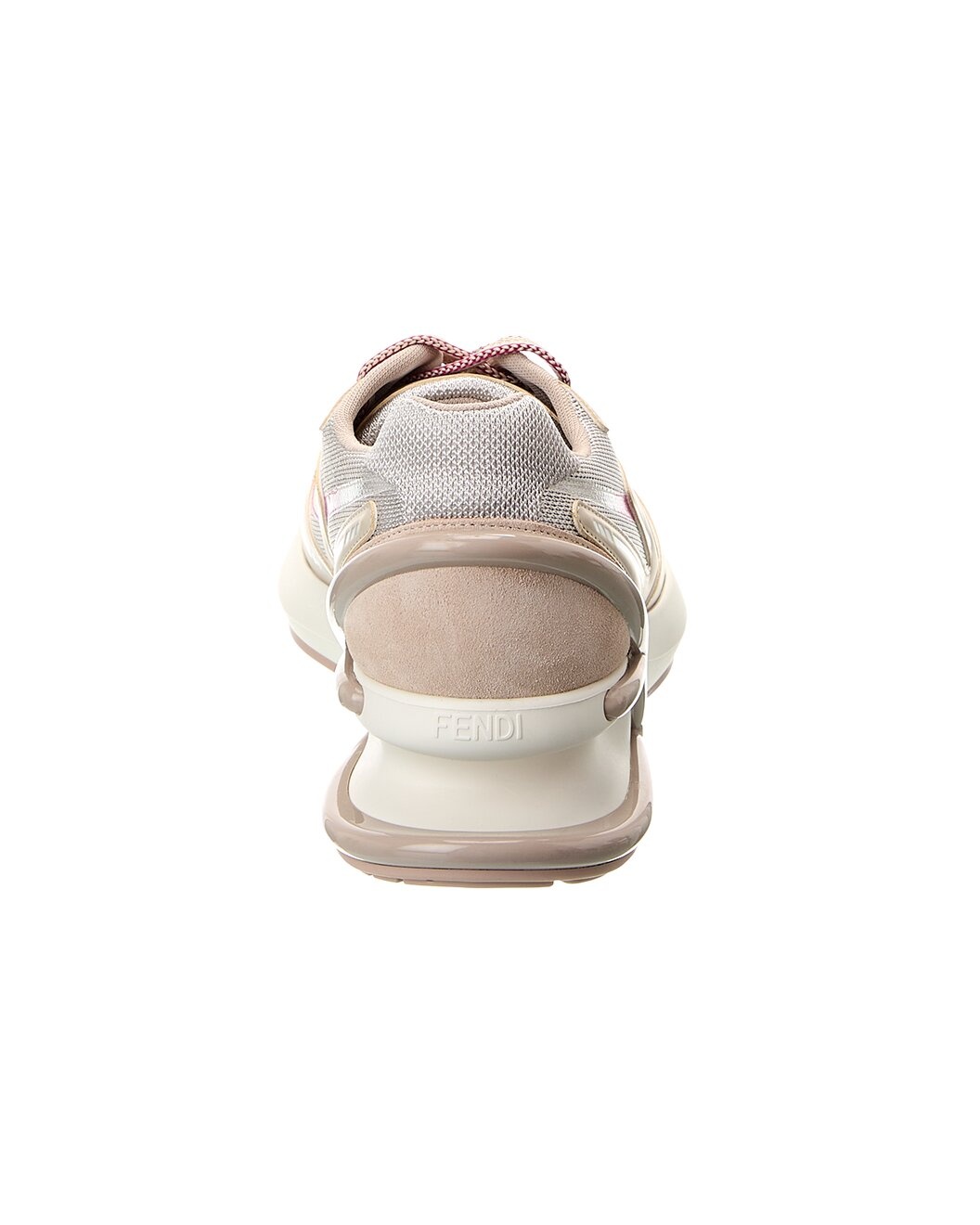 FENDI First 1 Tech Fabric & Leather Sneaker - 3