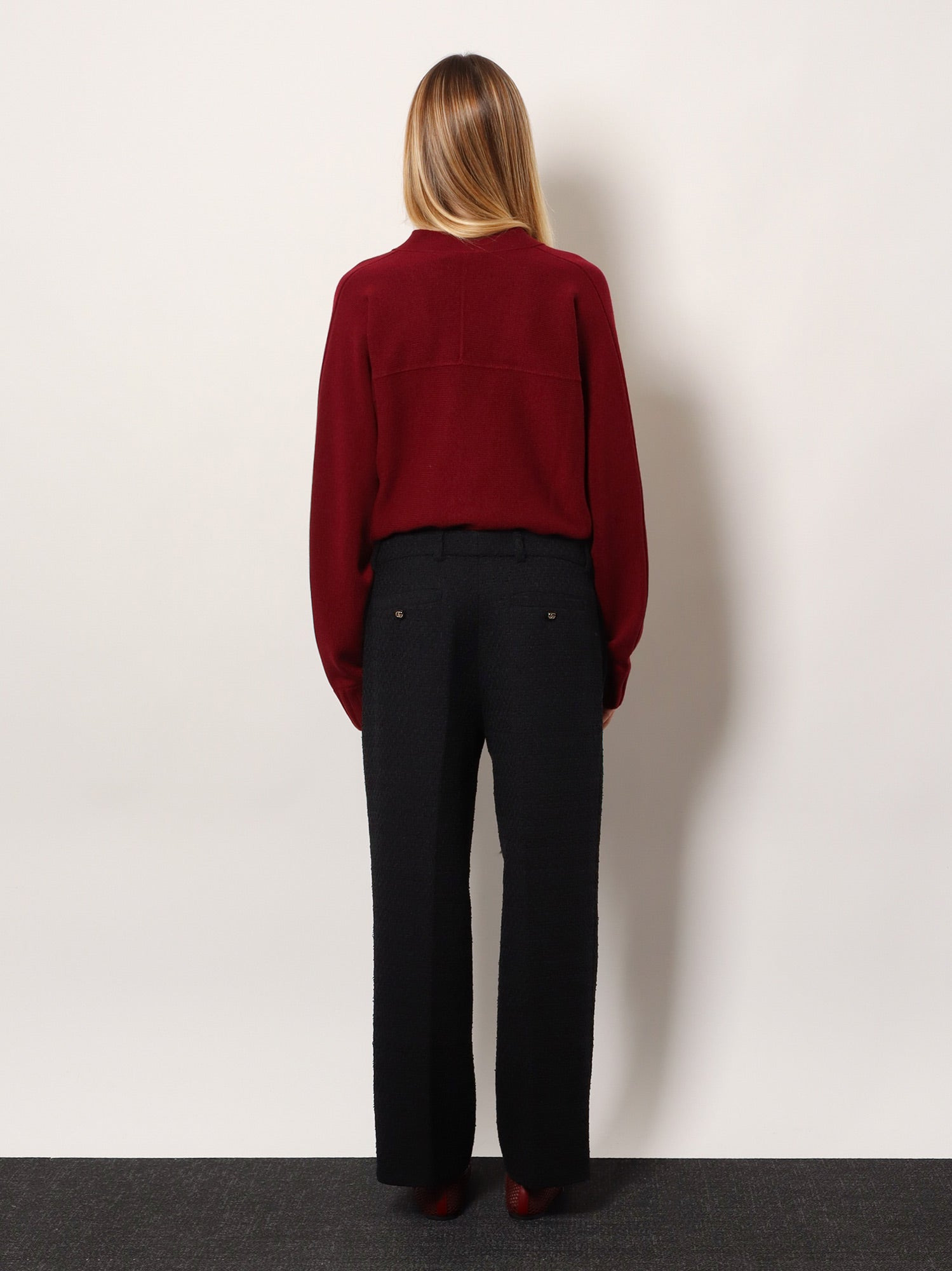 Wool Tweed Trousers - 3
