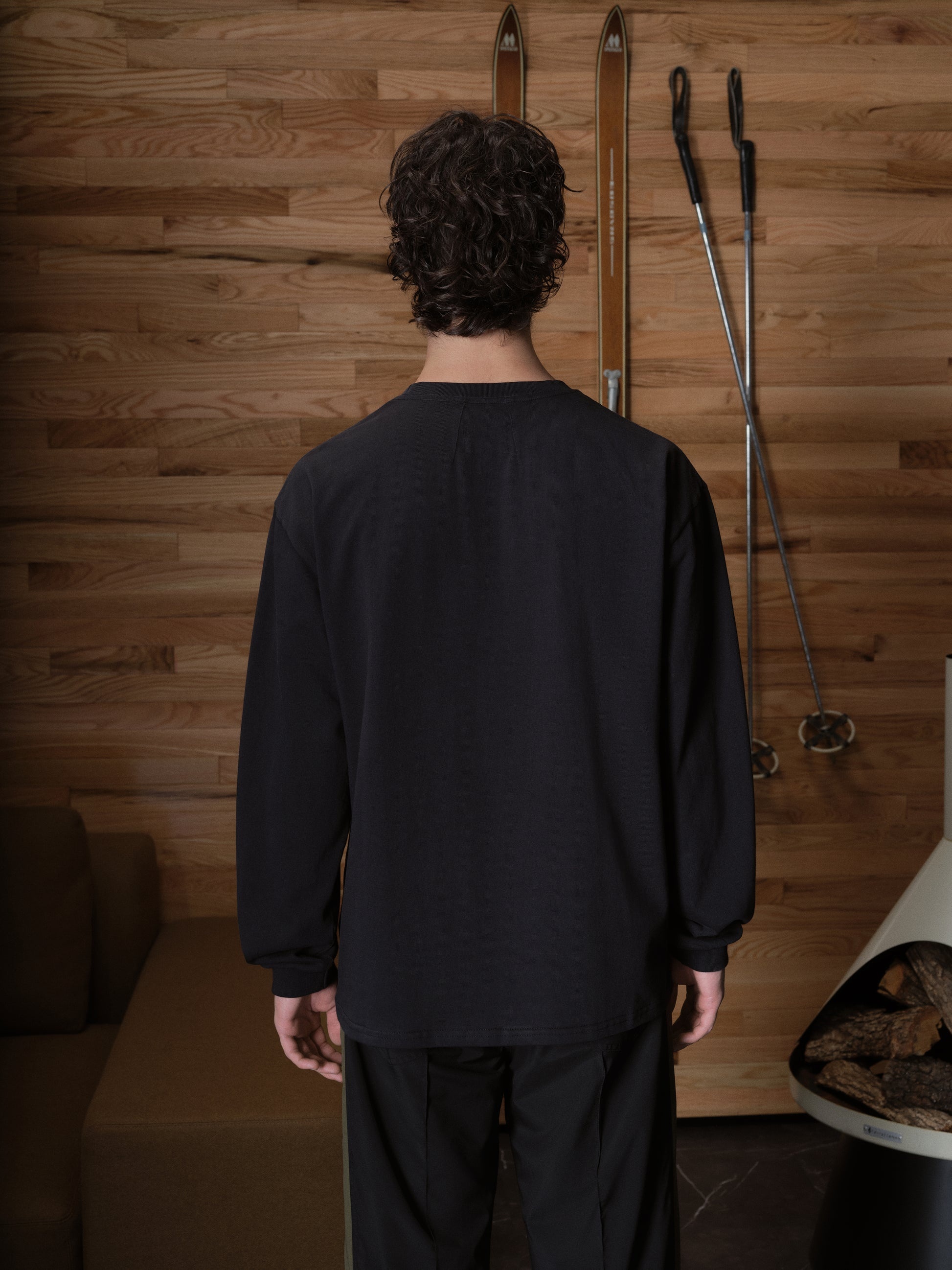 RHUDE SIDE LOGO LS TEE - 4