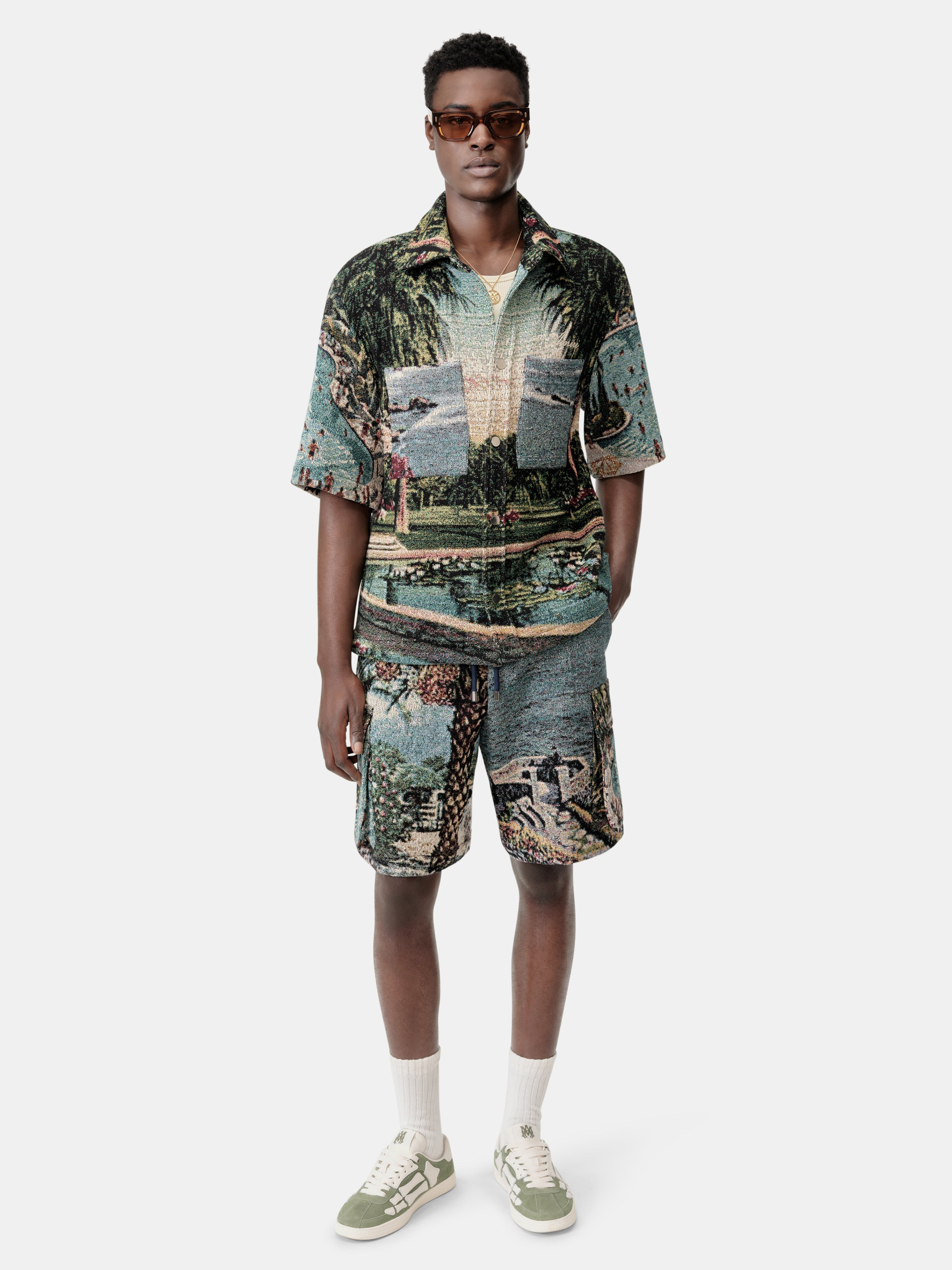 PARADISE TAPESTRY CARGO SHORT - 3