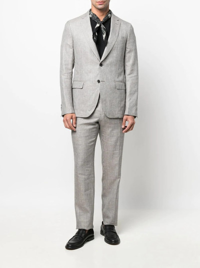 Salvatore Ferragamo single-breasted tailored suit outlook