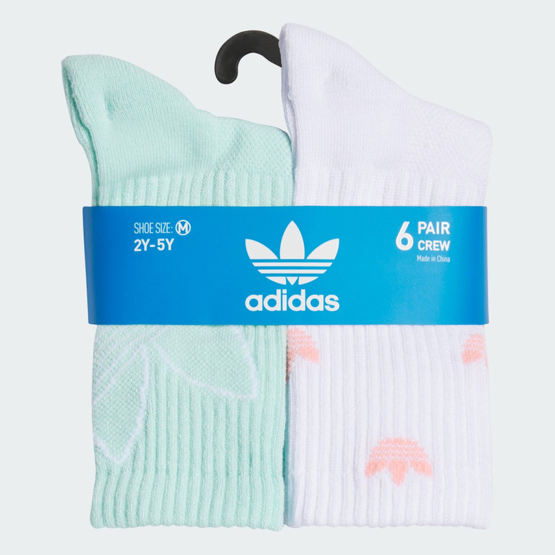 Originals Remix 3.0 6-Pack Crew Socks Kids 3