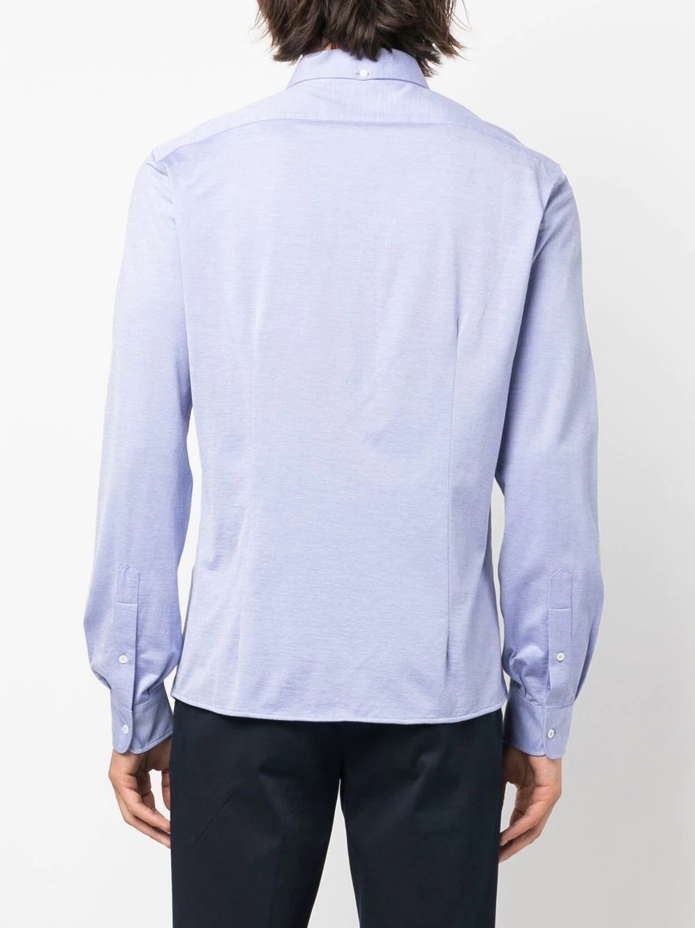 long-sleeve buttoned shirt - 4