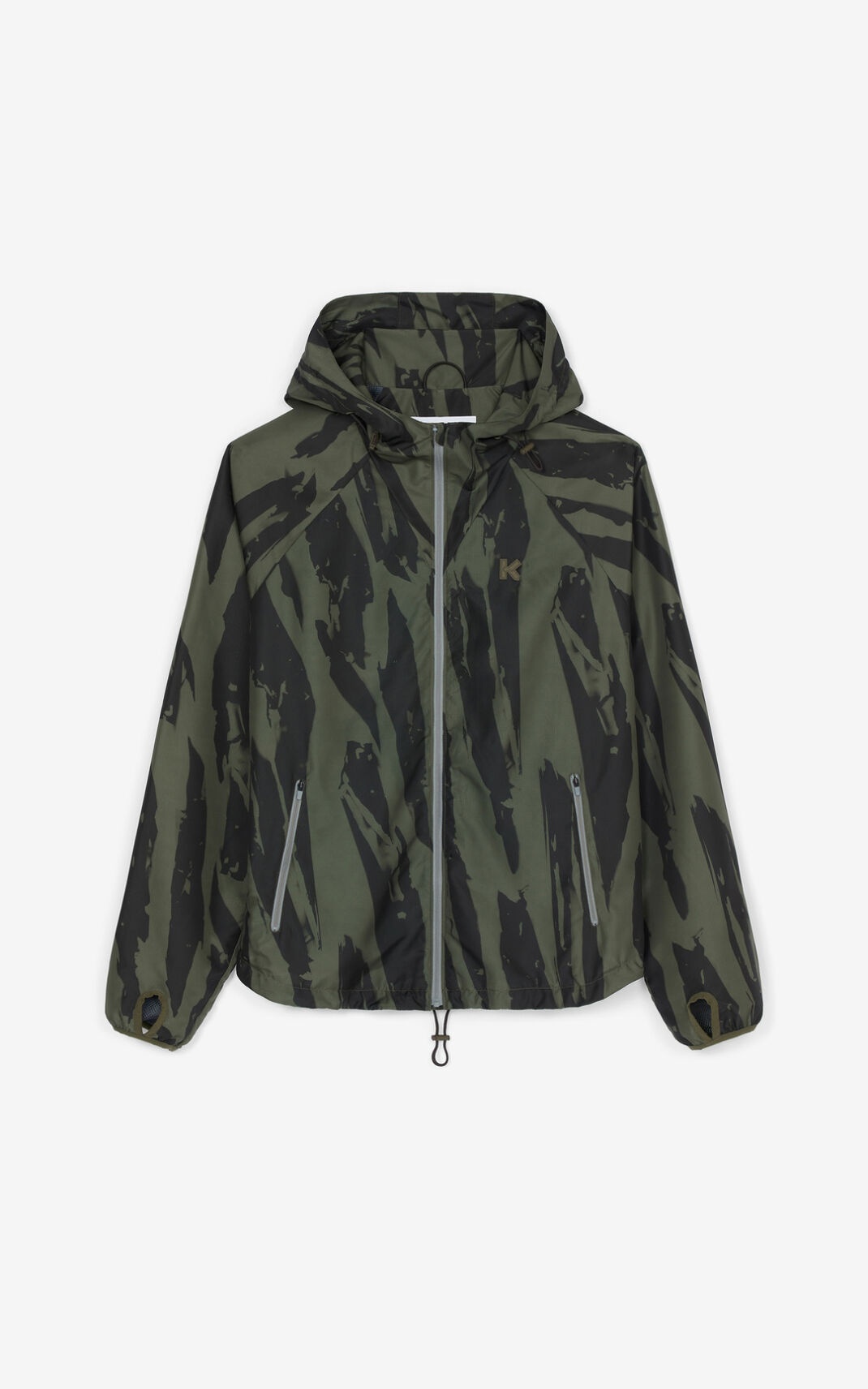 'Pleat Camo' windbreaker - 1