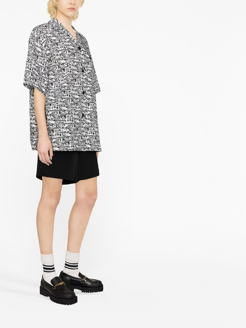palm tree-print shirt 4