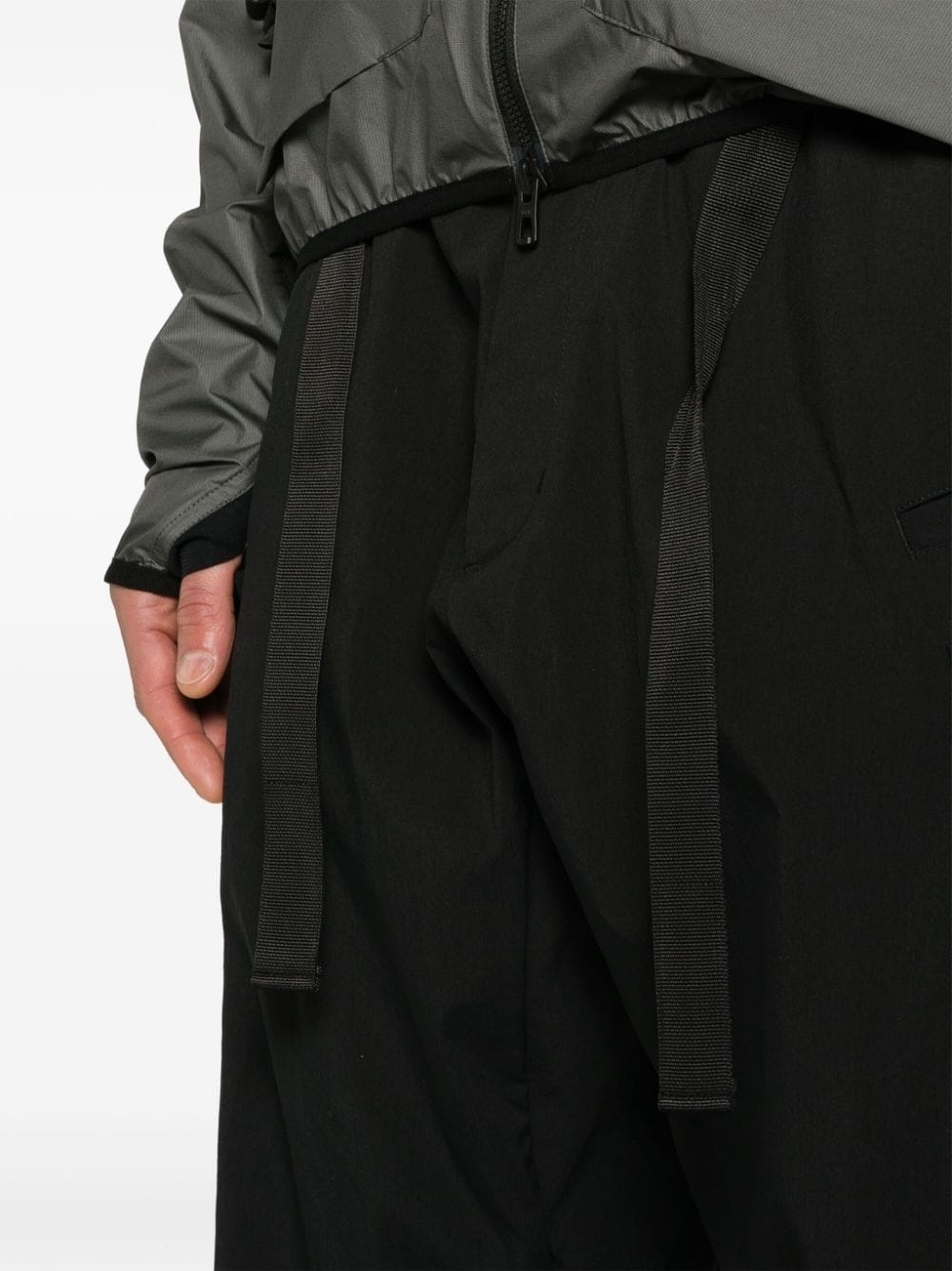 low-rise cargo trousers - 5