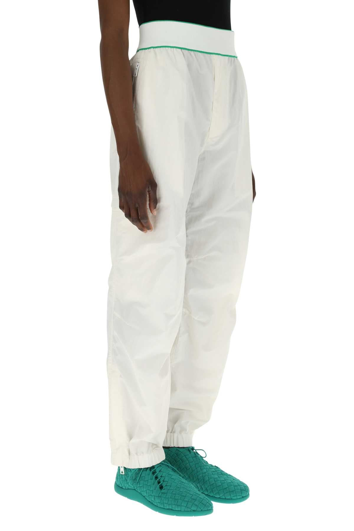 Bottega Veneta Women White Nylon Pant - 3