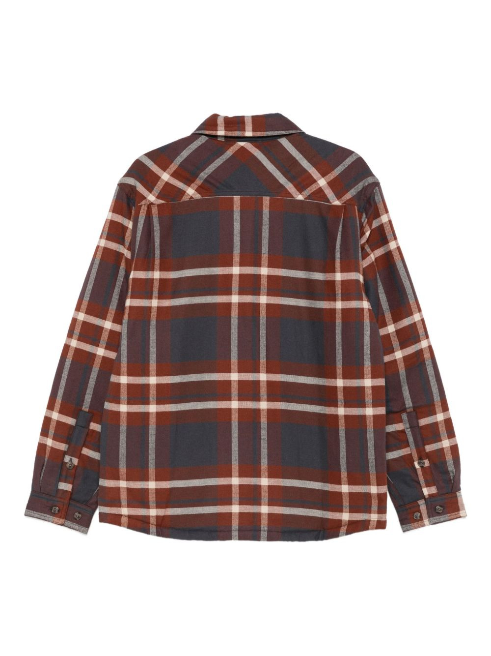 plaid cotton shirt - 2