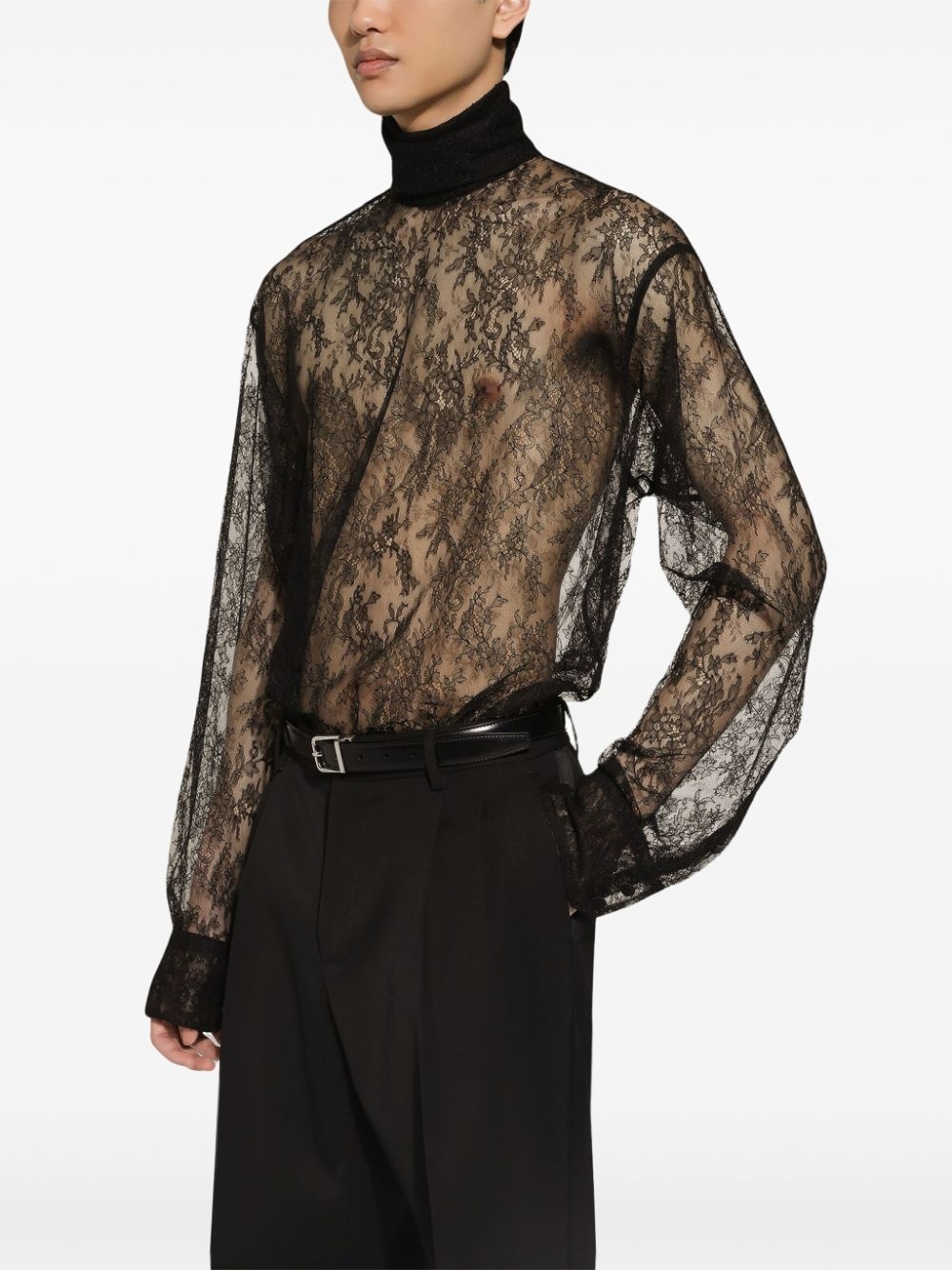 lace shirt - 5