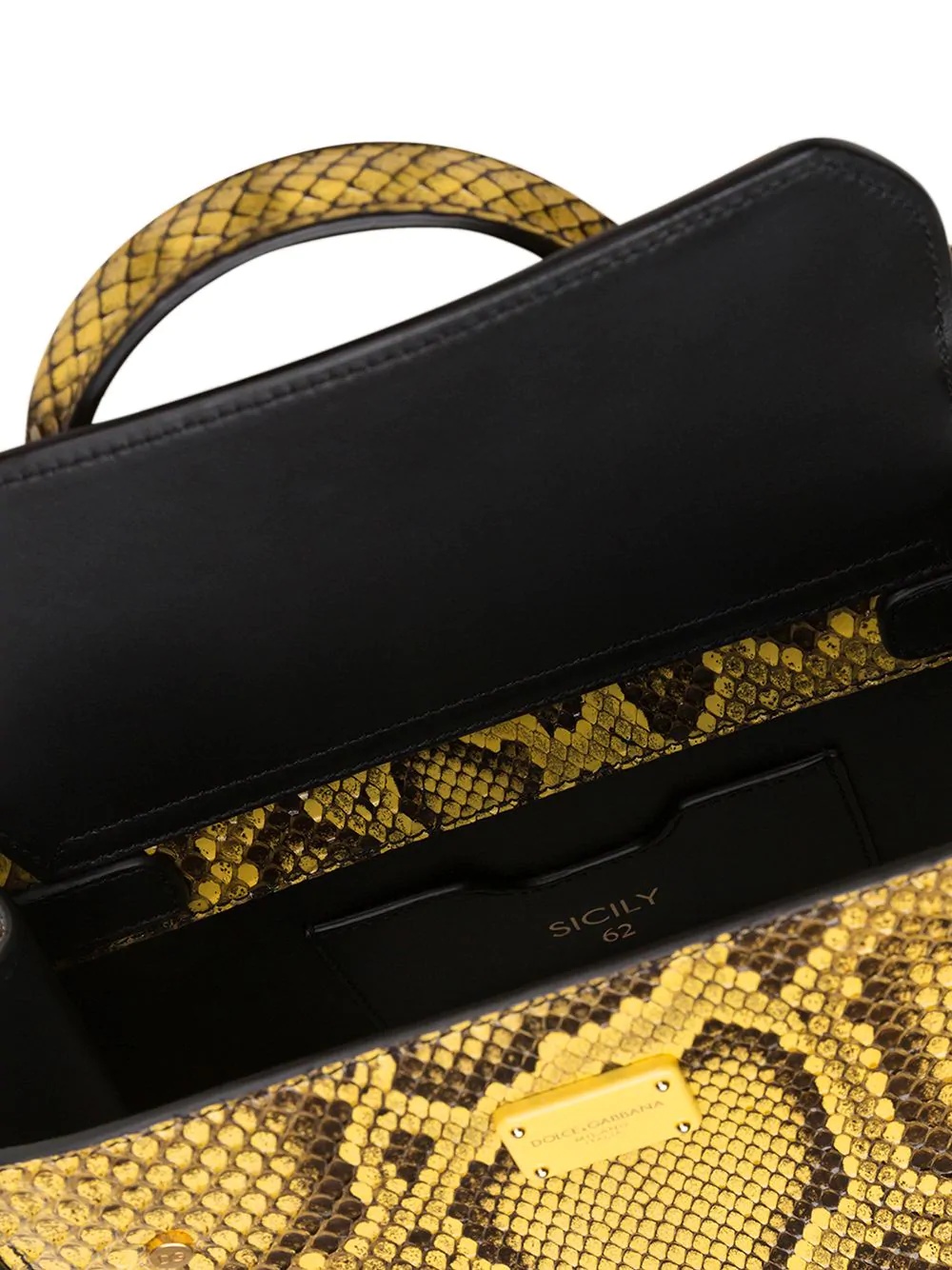 Sicily snake-print tote bag - 4