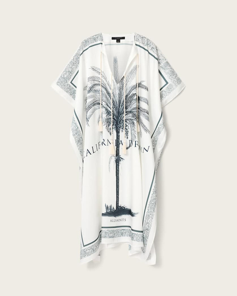 TESS KAFTAN PRINTED MIDI DRESS 1