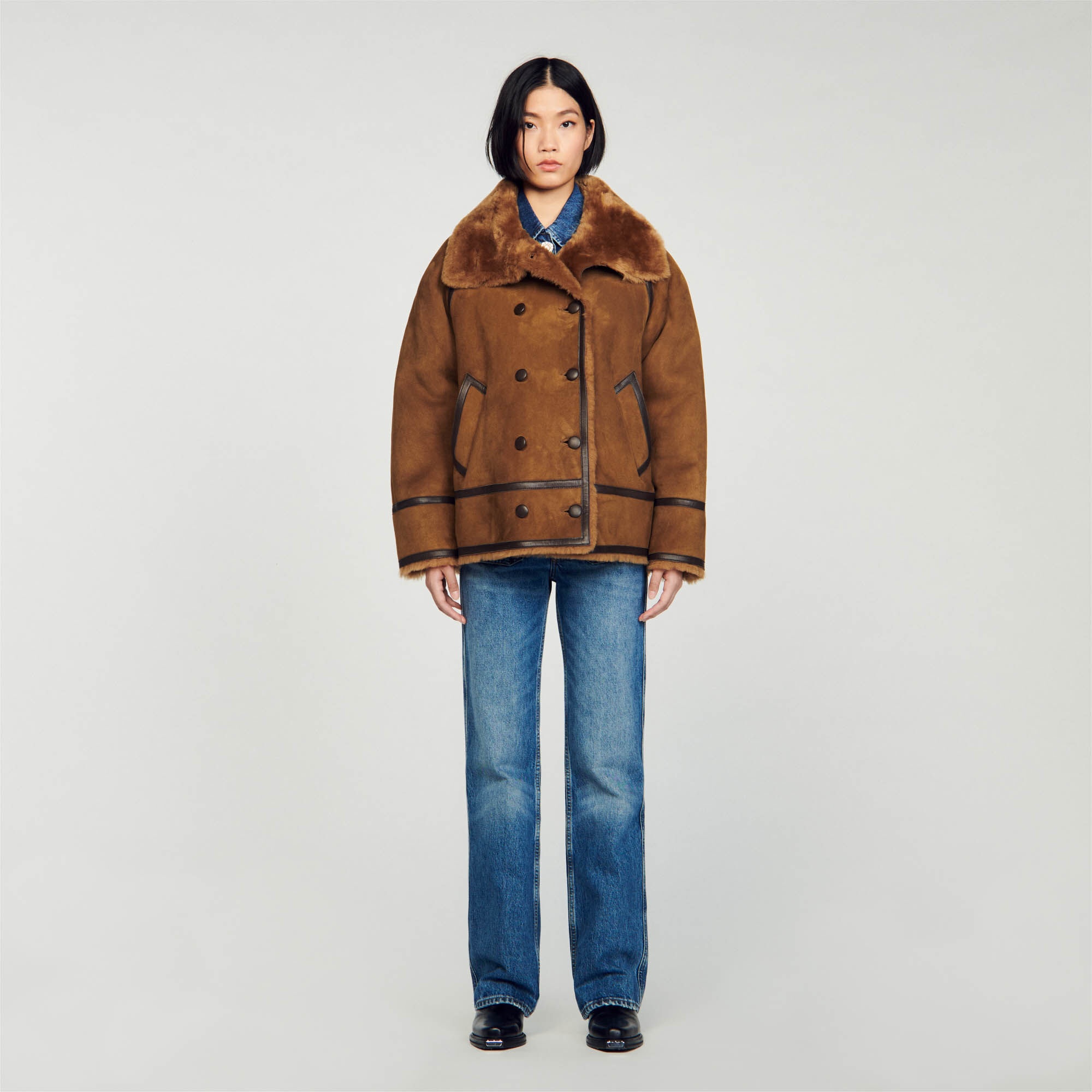 SHEARLING COAT - 3