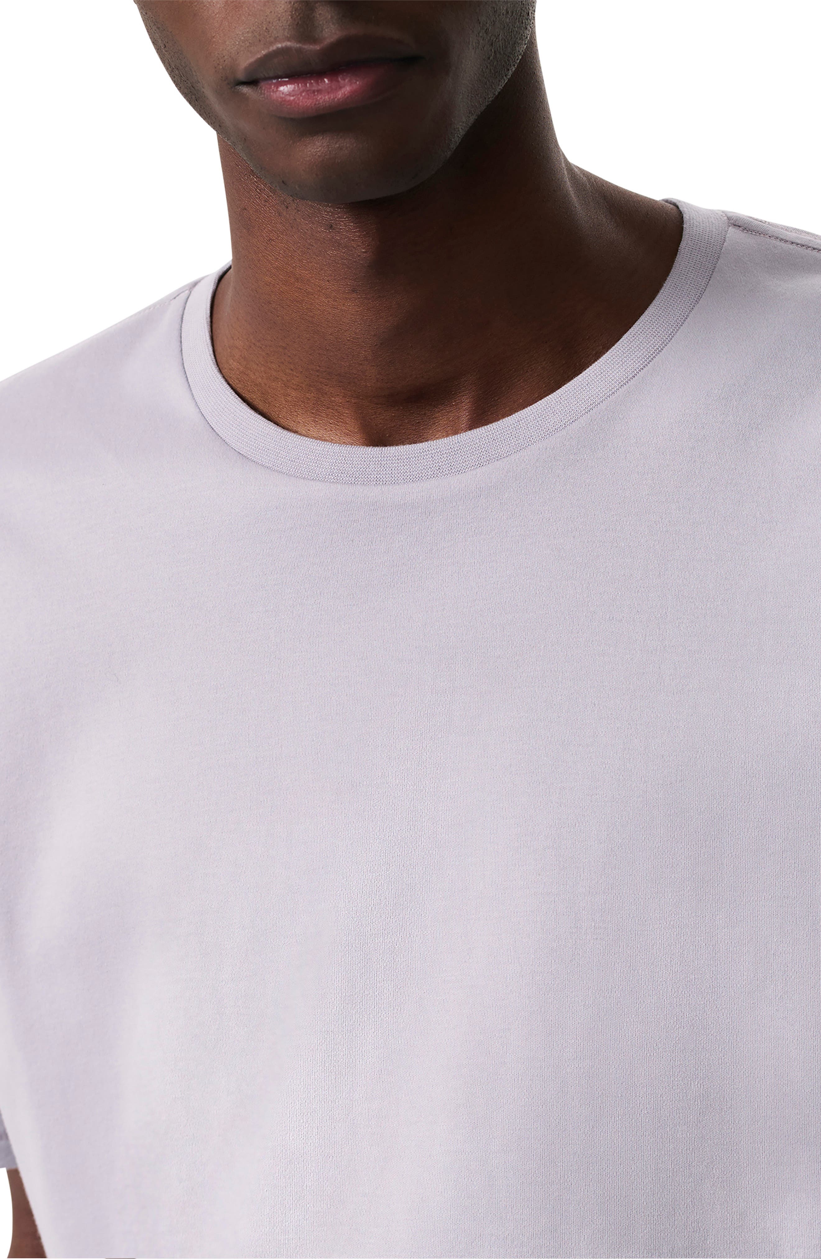 rag & bone Pure Pima T-Shirt in Pastel Gray at Nordstrom - 3