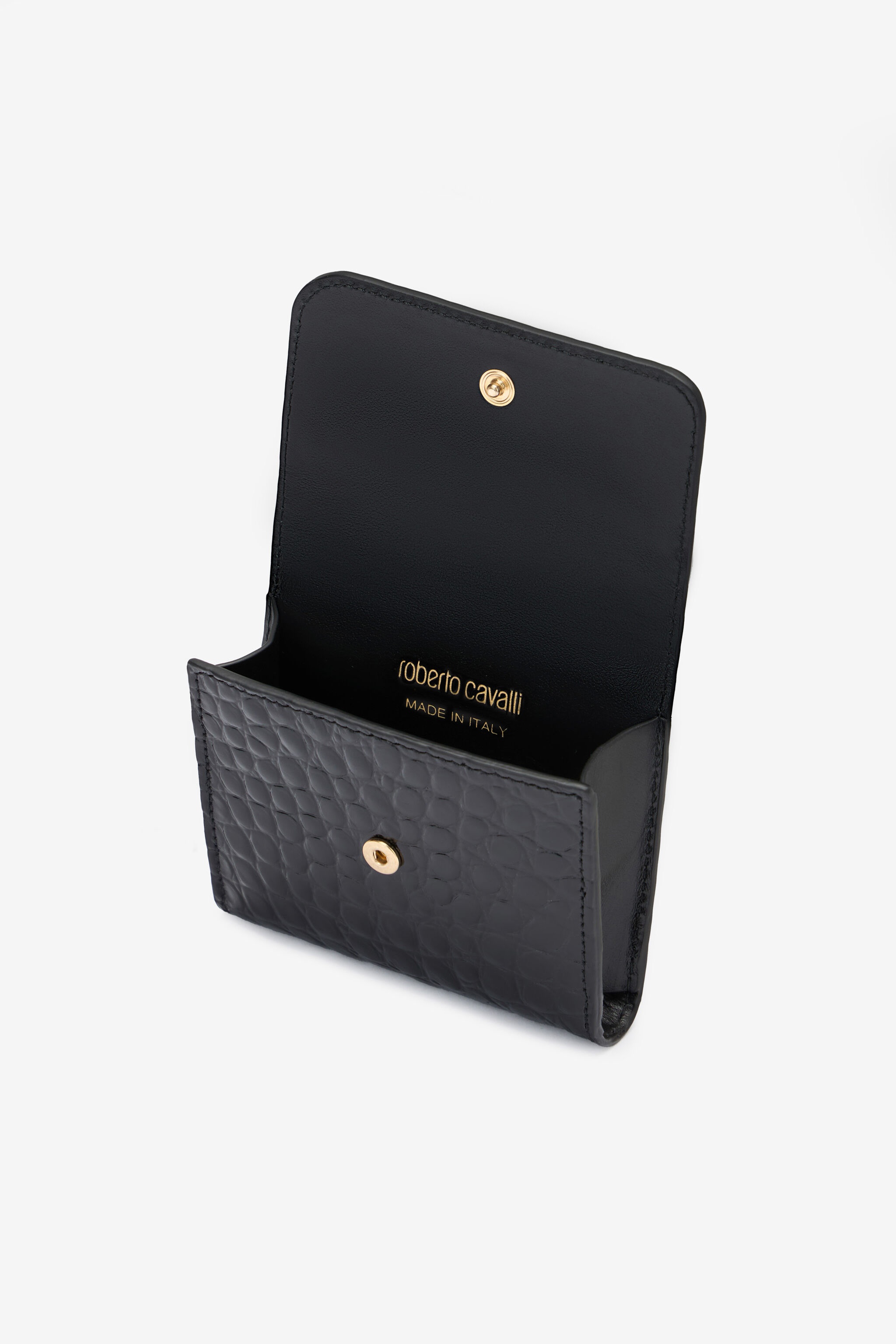 Cardholder with crocodile print - 5