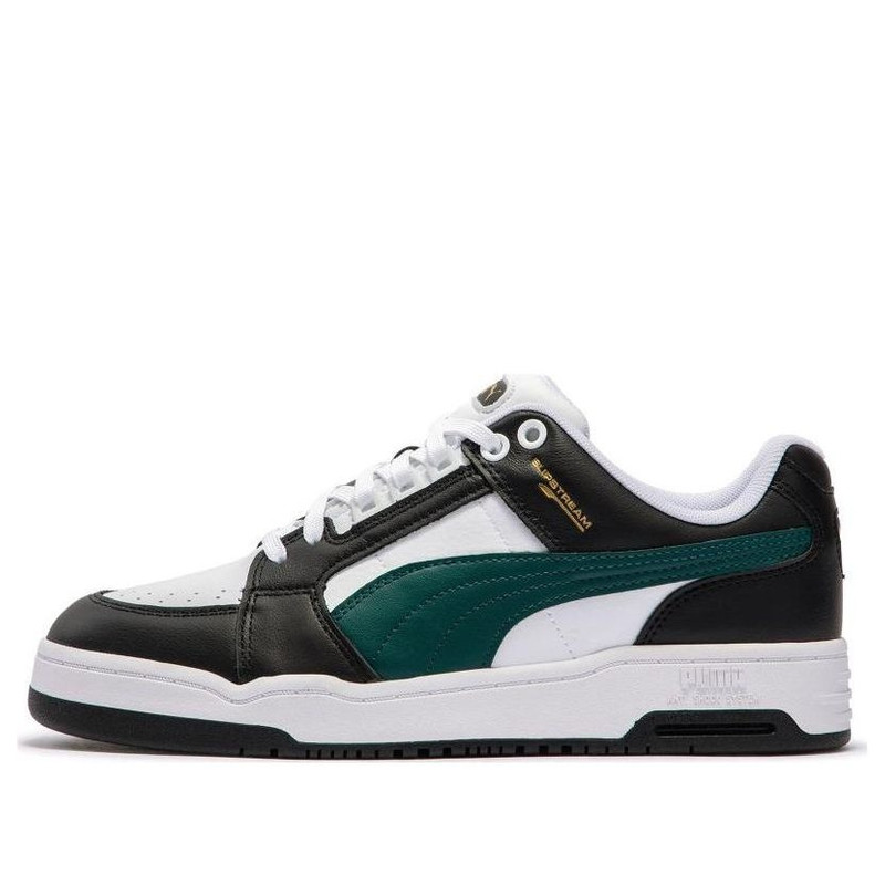 PUMA Slipstream Low 'White Black Green' 383401-09 - 1