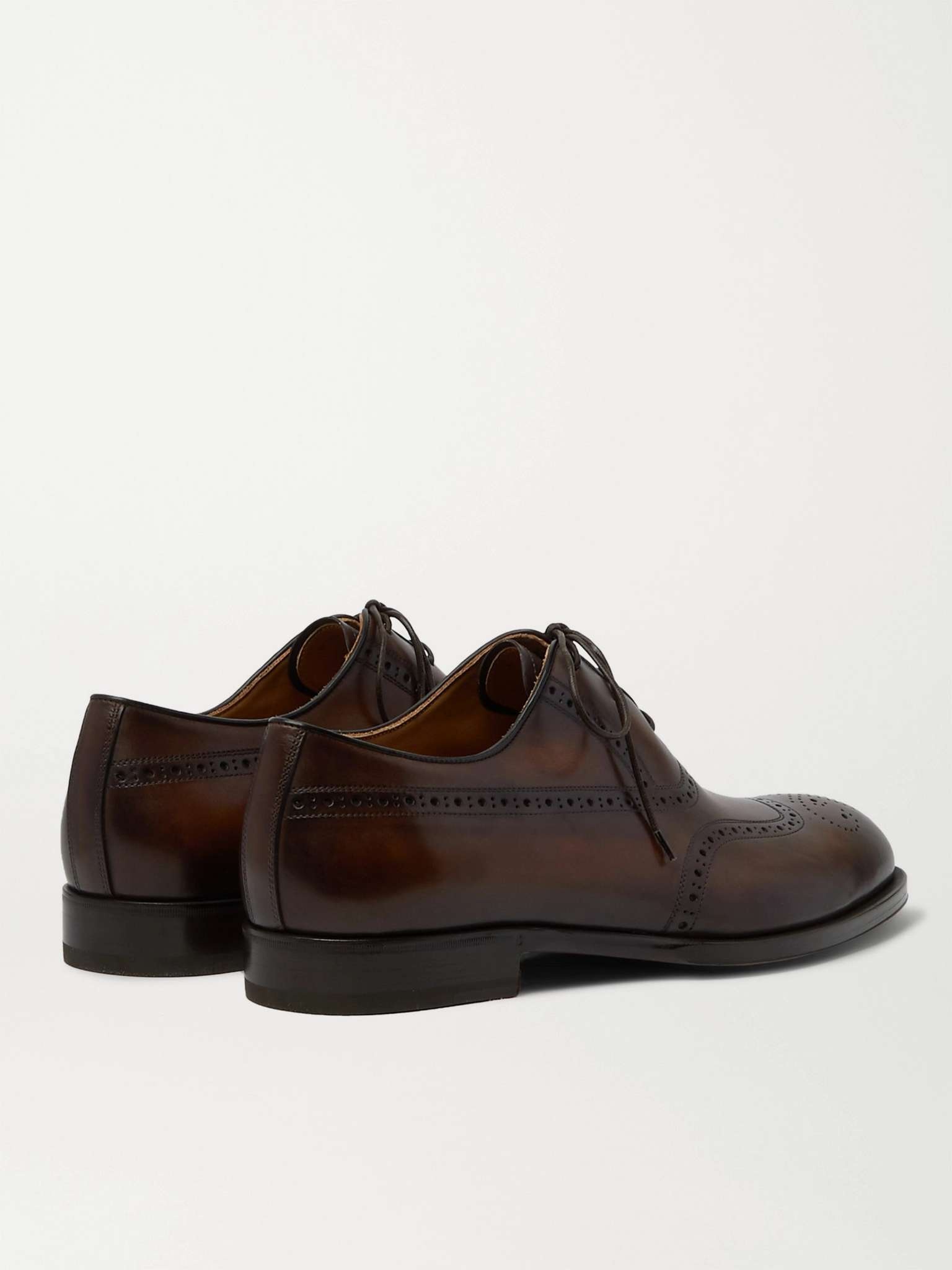 Dune Leather Wingtip Brogues - 5