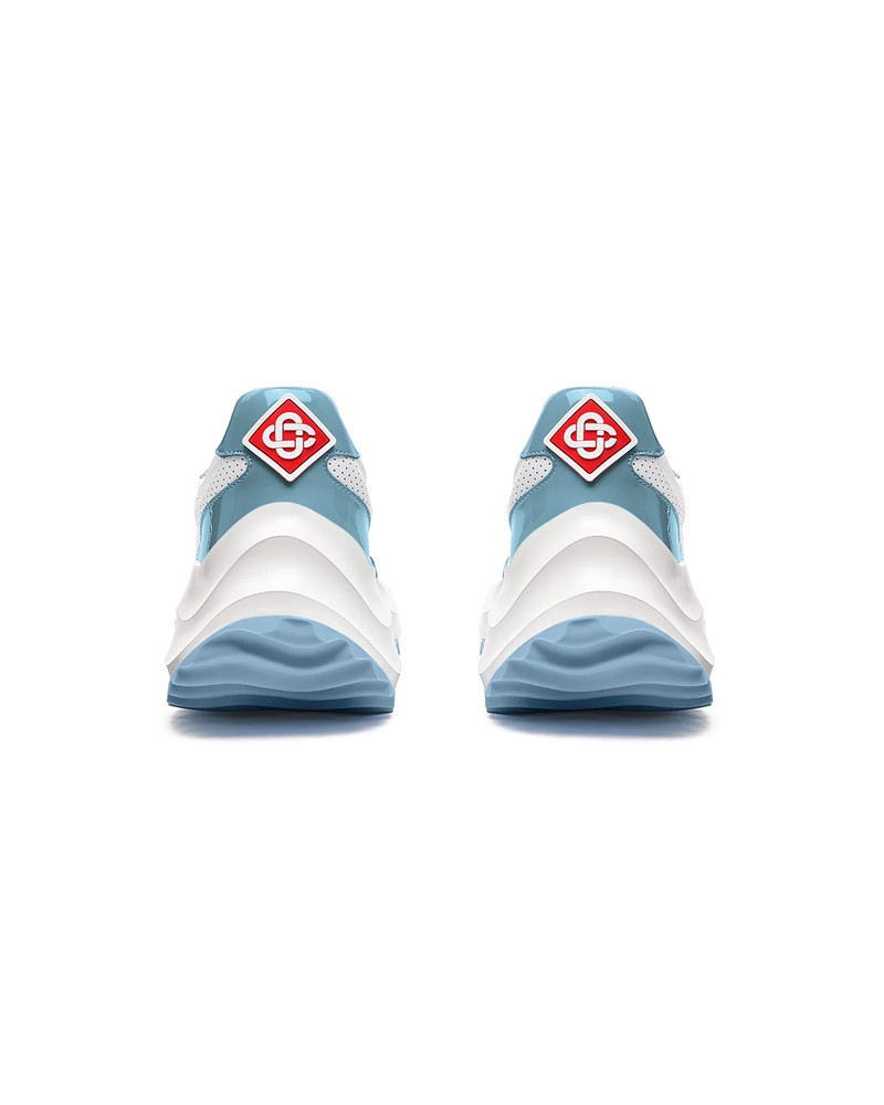 Mens Atlantis White & Powder Blue Sneaker 9