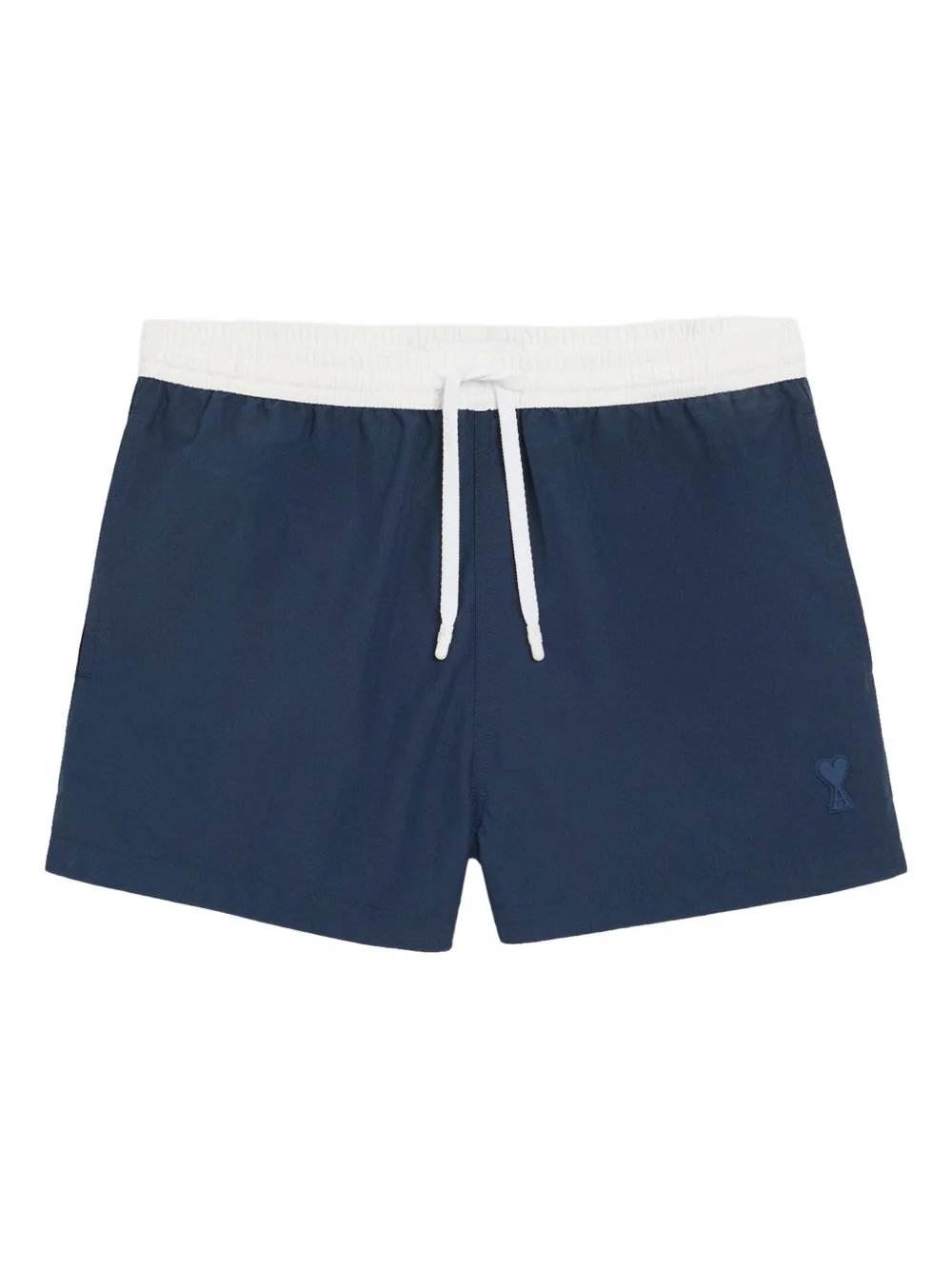 drawstring swim shorts - 1