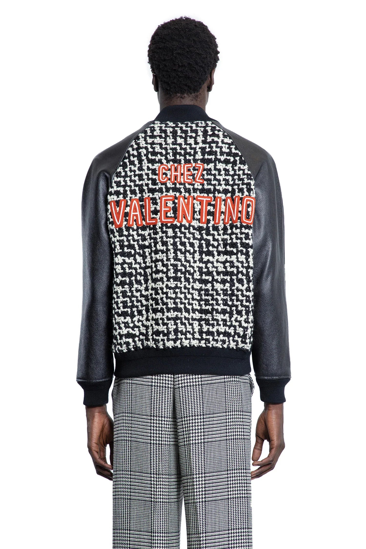 Chez-Valentino-Wool-Tweed-Bomber-Jacket - 3